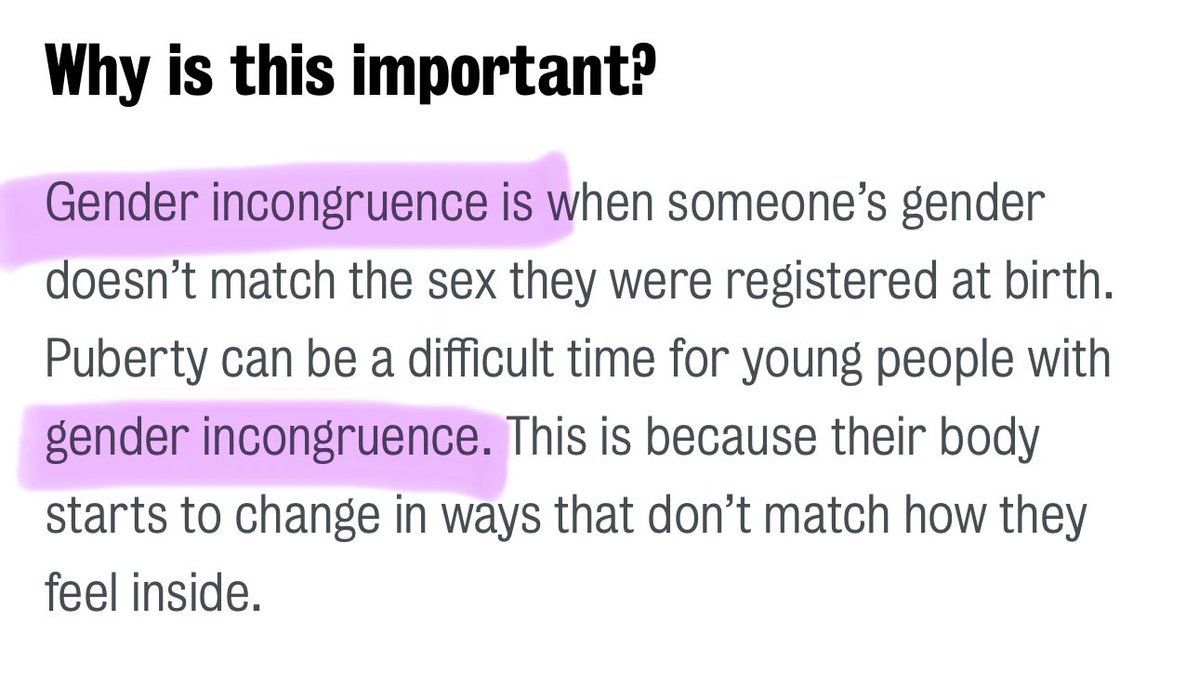 JeanHatchet's tweet image. Clinicians at @KingsCollegeLon as part of ‘Pathways’ puberty are grafting hard to embed the term “gender incongruence” into the public psyche before they push drugs into kids? It still means nothing. “Gender incongruence” is still fairy dust and air. It has no substance or basis…