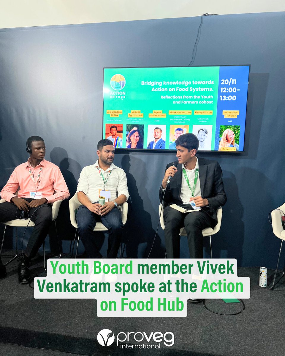 ProVeg_Int's tweet image. #COP30 has officially come to an end, and although the event abruptly closed on Thursday due to a fire, our team is safe and returning with meaningful insights from two intense weeks in Belém, Brazil. 🌎✨ Check out what we&apos;ve been up to: