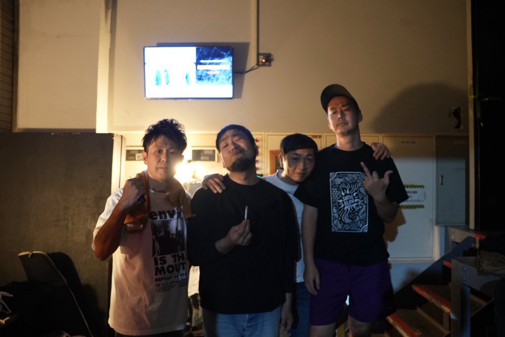 CONSTRUCTION NINE

four corners TOUR
全日程完走

ありがとうございました

どこの街での出来事も
鮮明に脳裏に焼きついています

そして僕等の旅は続いてゆく
またね
また生きて会いましょうね