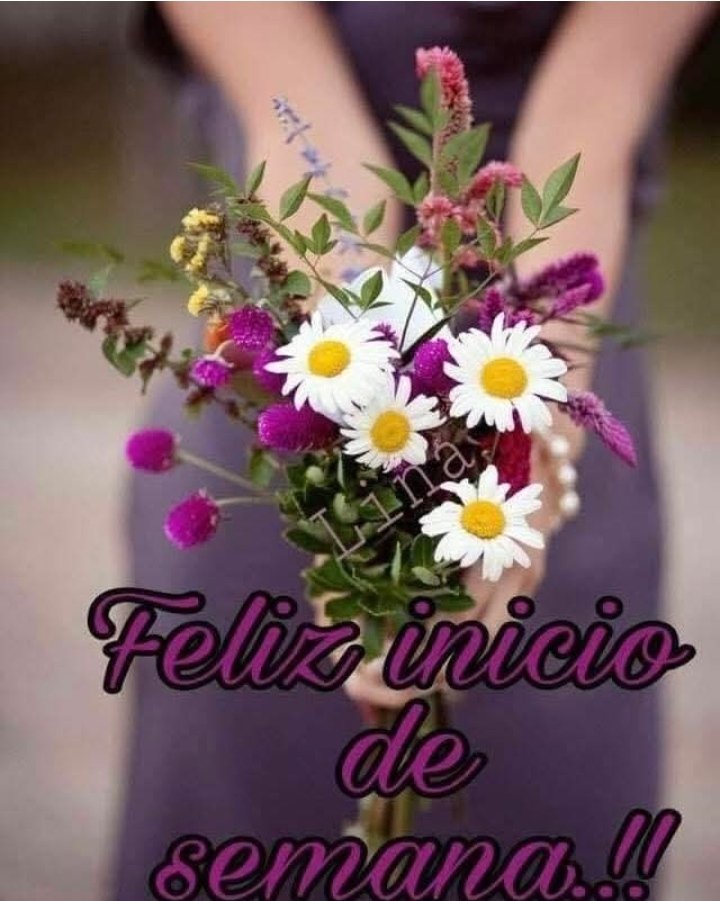 Que Dios los bendiga y tengan una semana exitosa