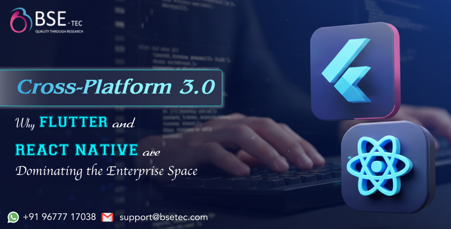 BSEtech's tweet image. A deep look at how Flutter and React Native are powering the Cross-Platform 3.0 revolution—and why BSEtec is the ideal partner to build fast, scalable, enterprise-ready mobile apps.
bsetec.com/blog/cross-pla… #BSEtec 
#CrossPlatform3_0 #FlutterDevelopment #ReactNativeDevelopers