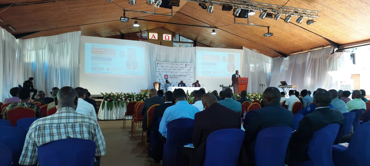 The Bishop Balya Memorial &amp; Fundraising Lecture going on <a href="/UCUniversity/">Uganda Christian University (Official)</a>