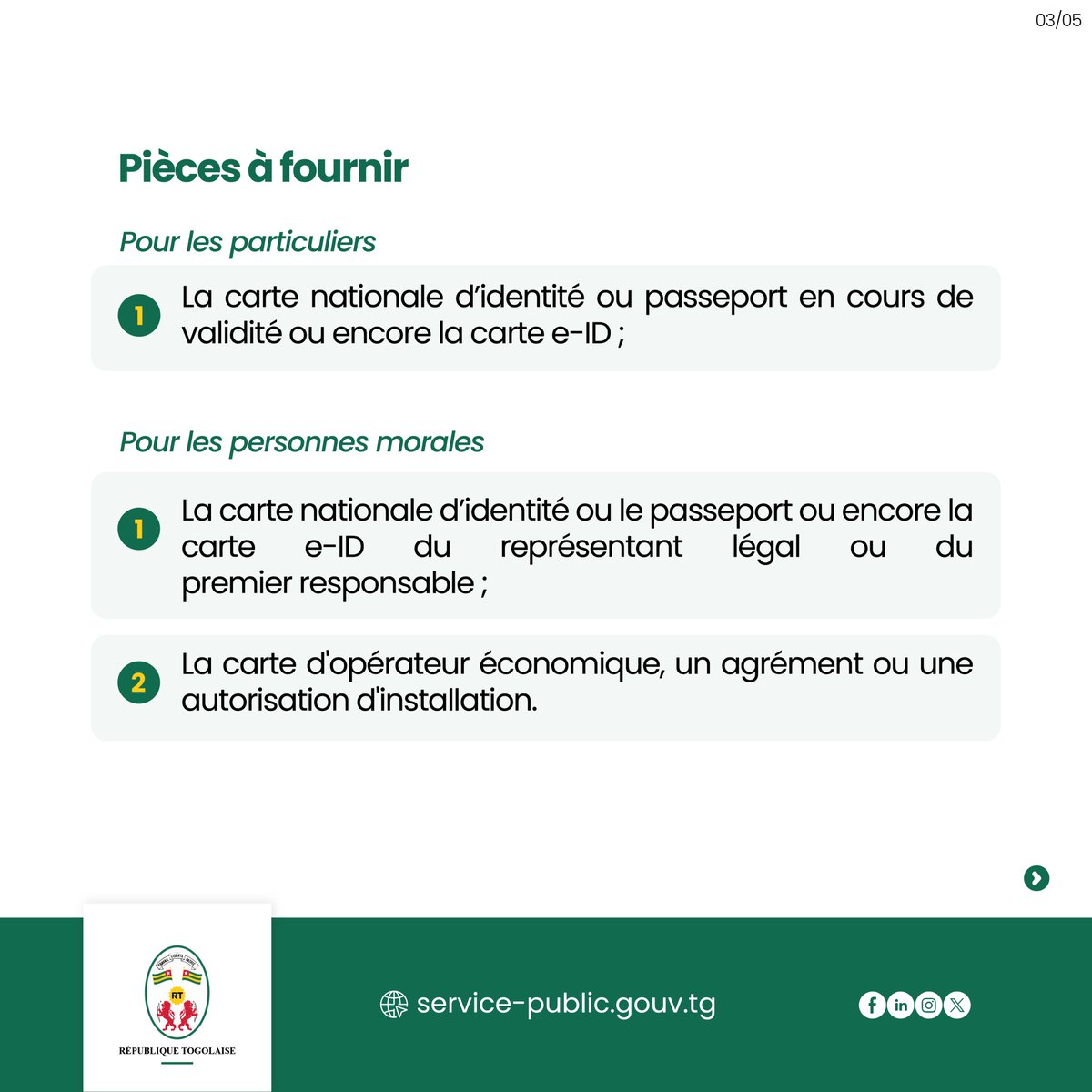 service-public.gouv.tg tweet media