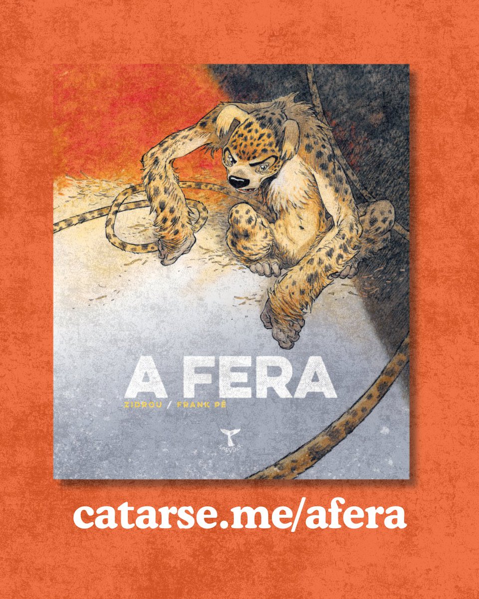 editoramobydick's tweet photo. ÚLTIMA SEMANA! 🚨 Apenas mais 7 dias para apoiar a campanha de A Fera, de Zidrou e Frank Pé! 

Entramos na reta final e você pode fazer parte da campanha até o dia 01/12, às 23h59! 

Garanta seu apoio em ➡️ https://t.co/RSJBuVzdzA 🐯 https://t.co/6E234XerGs