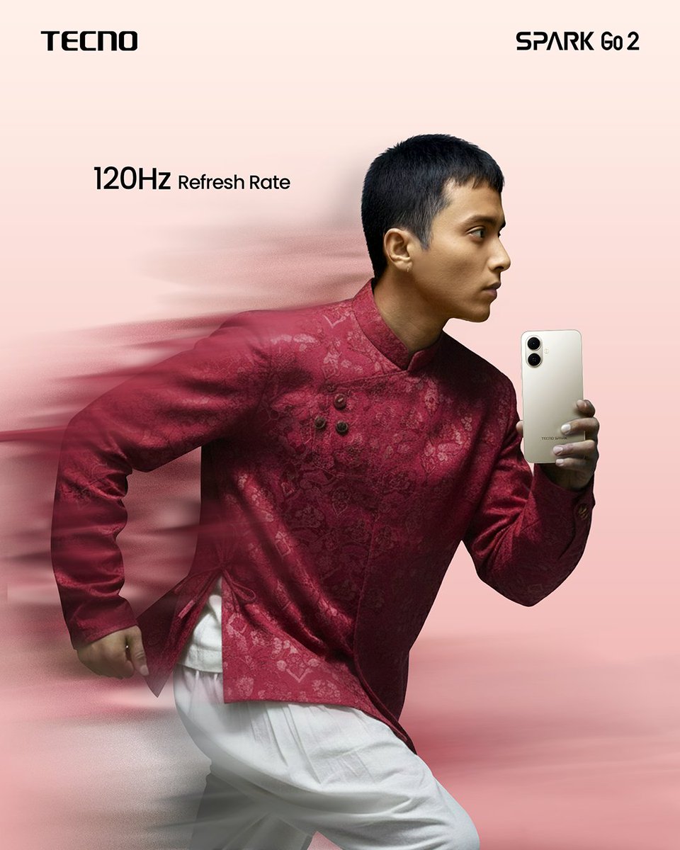 TecnoMobileInd's tweet image. Effortless performance. Butter-smooth visuals.

Spark Go 2 delivers it all with its 120Hz Fluid Display.

Get yours today.

#TECNOMobile | #SparkGo2