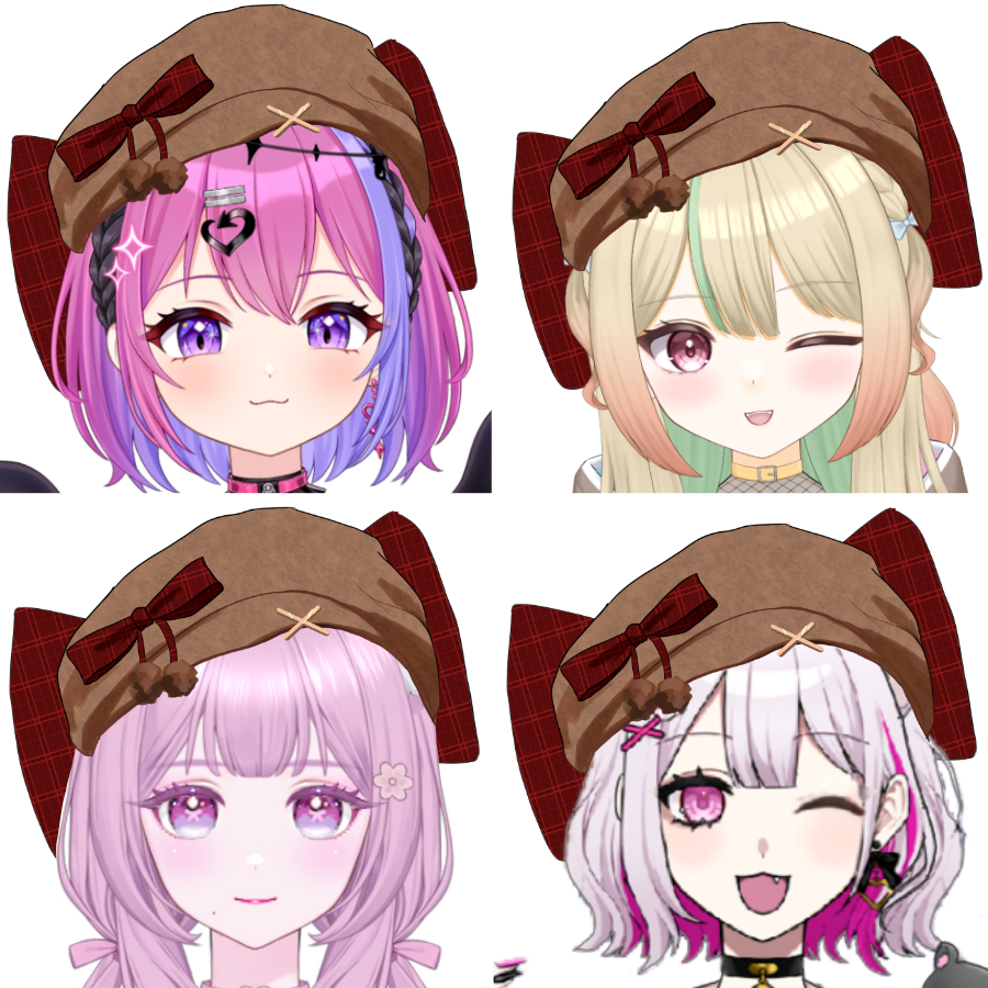 kumoikirara's tweet image. ベレー帽です！ 
【素材の使用について】                            
RT＆💙で使用できます！                    
加工、編集〇                                 
自作発言、2次配布、商用利用✕    
素材はリプへ                        
引用などで見に行きます！ 
 #Vtuber素材 #VTuberAssets