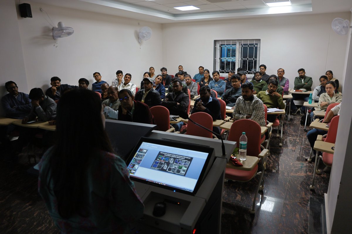 ICAR-IIAB conducted an expert talk on “Sugar, RNA and Stem Cell Regulation” by Dr. Kreeti Kajal, Academia Sinica, Taipei, offering key insights into stem cell health.
#ICARIIAB #ScientificTalk #StemCellResearch #ICAR