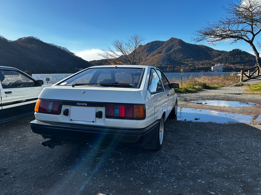 ri86lev's tweet photo. ハチロク3速でちょっと重いかなくらいのゆっくりさで登る榛名山がほんと気持ちいいんだよな〜〜 https://t.co/PCiMGpSjO7