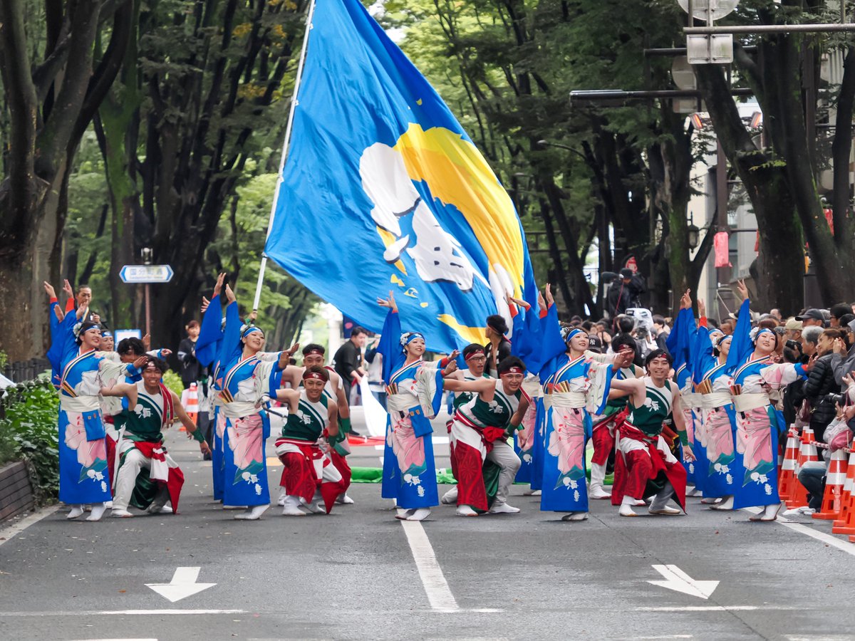 cyberzerosystem's tweet image. 2025.10.12
宮城県仙台市
『第28回仙台みちのくYOSAKOIまつり』

✧海童いしゃり

定禅寺通パレードより📸

#仙台みちのくYOSAKOIまつり
#海童いしゃり