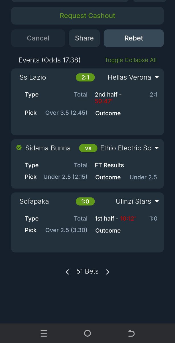 Had the 17 odds from someone here 🫣🫣. We wait it they win I post the next one 🫣🫣. 

Join whatsapp👇👇
chat.whatsapp.com/C1DTnH6u1Yy2yI…

Repost and paste if it wins will share something.