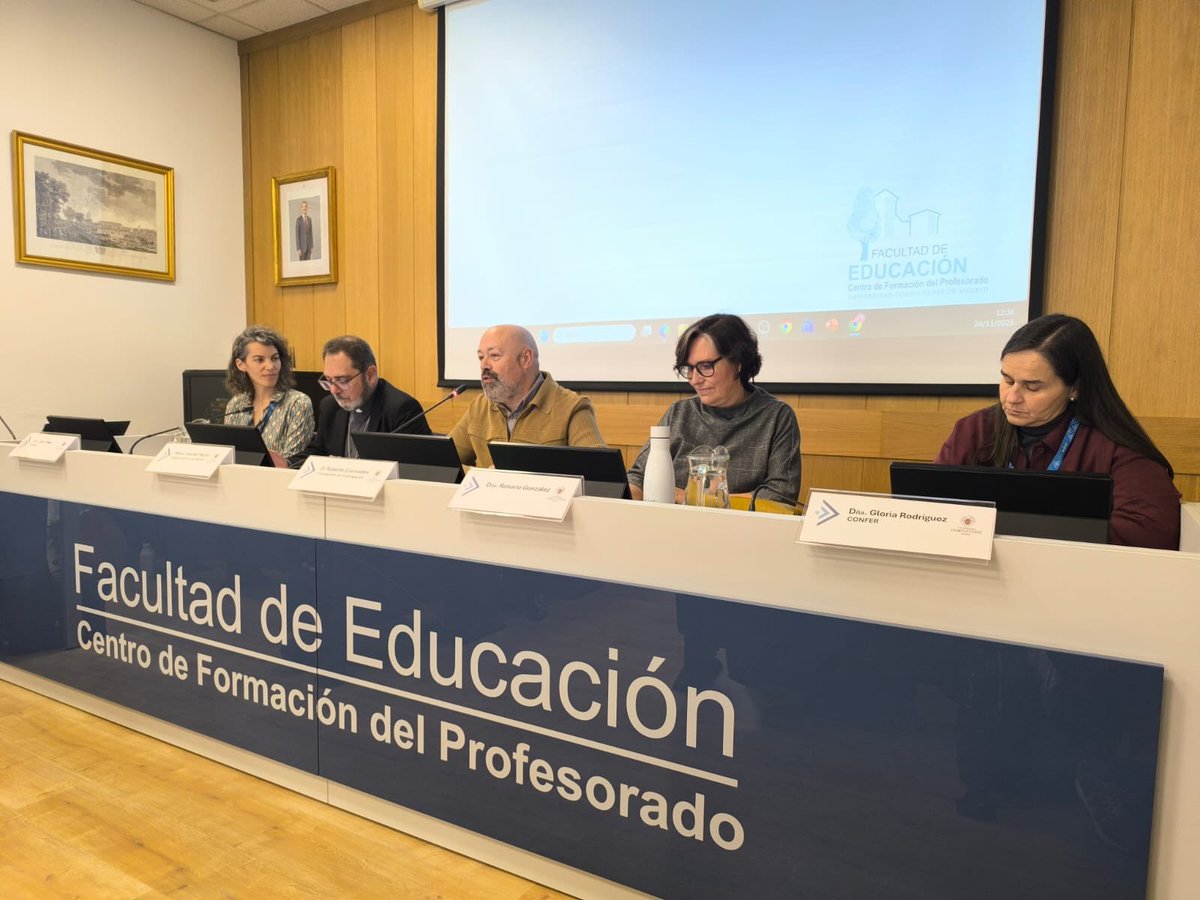 silviamcano's tweet photo. Comenzamos las II Jornadas Protegiendo, este año sobre la obediencia y su presencia en los abusos de poder y espiritual, con la participación de Vicente Martín obispo aux. de @archimadrid @MediosConfer , #REPARA y la cátedra PRO+TEJER de @ucm_educacion . https://t.co/8LRU323uyU