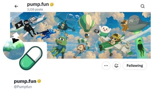 princewatchh's tweet image. $FIXI a token deployed by the @pumpfun supported banner creator @movich_art 🎨