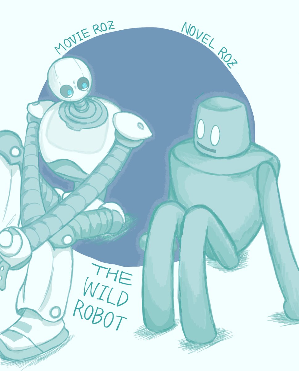 Vont_RozBiglov's tweet image. 映画ロズと小説ロズのご対面ifをずっと夢見てる
#thewildrobot #roz