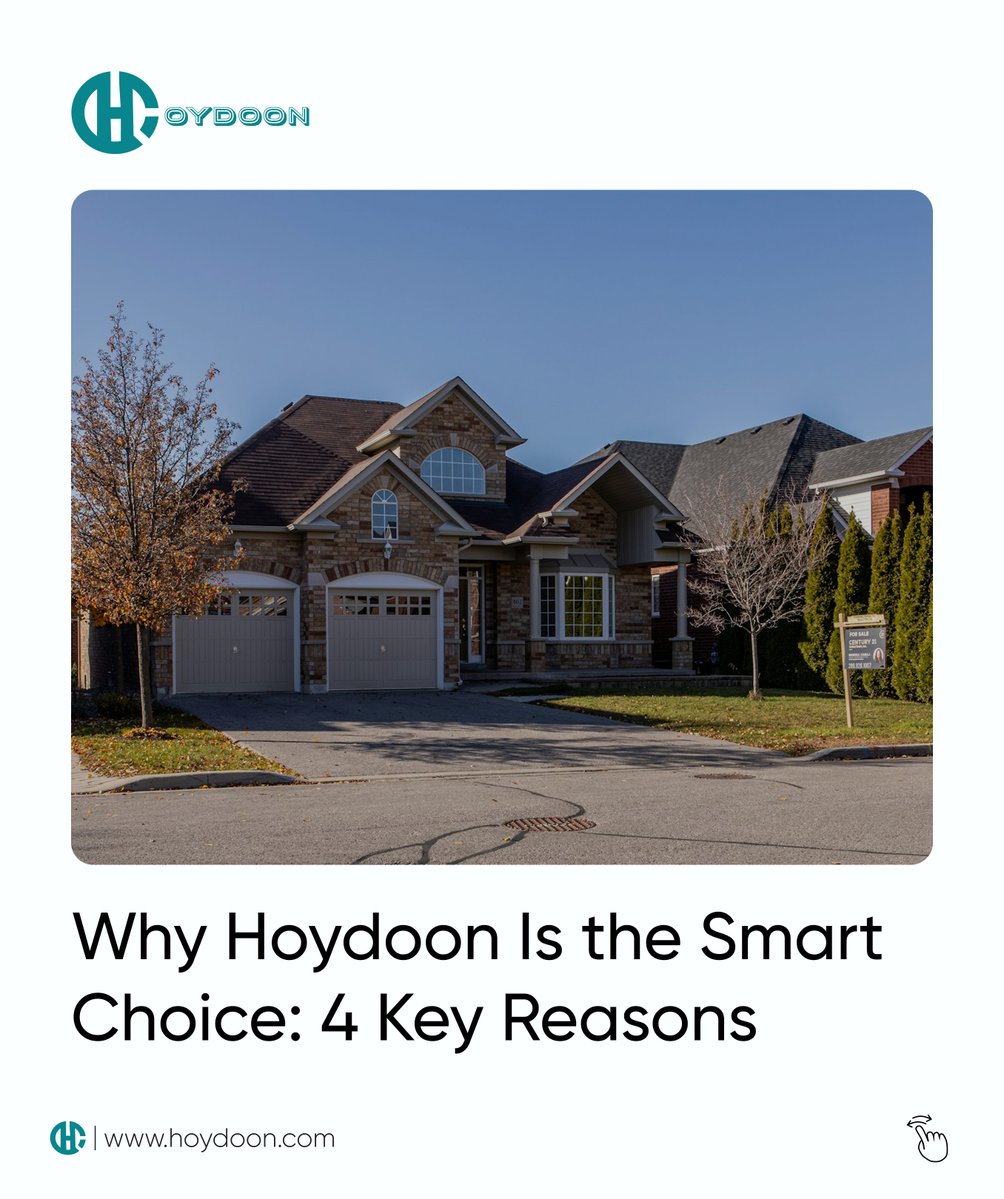 hoydoon_'s tweet image. Finding a home should be simple — that’s why we built Hoydoon.
Verified listings. Smart search. Secure chat. Real-time alerts.
Your home journey, made smarter. 🏡💚
#Hoydoon #RealEstate #PropTech #ComingSoon