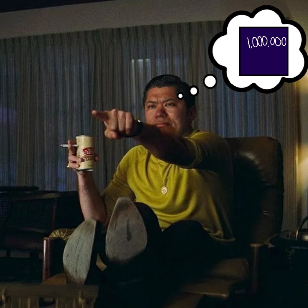 I will delete it in 4 hours 🚨

One Million will launch on <a href="/naddotfun/">Nad.fun (mainnet arc)</a> with the ticker $ONME at 15:00 UTC. The first 5.500 early holders will receive 250.000 $ONME.

Follow =>

RT &amp; Like this post &amp; drop your <a href="/monad/">Monad (mainnet arc)</a> Wallet. 

I will send your 100,000 $ONME