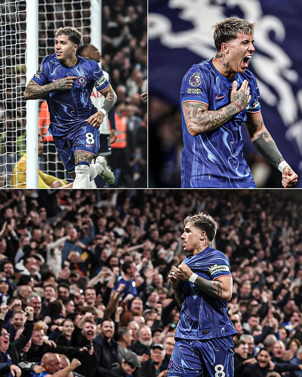 ChelsTransfer's tweet photo. Chelsea head coach Enzo Maresca on Enzo Fernandez: “I've always thought he was a great player. At the beginning, he was struggling to understand the role but he is in an important place for us on the field.” https://t.co/pnHW6xRqzP