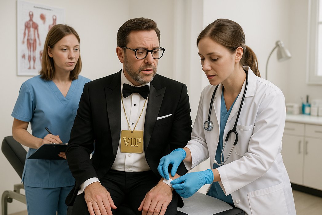 PDBrownOnc's tweet image. In my career VIPs get quicker but definitely NOT better care