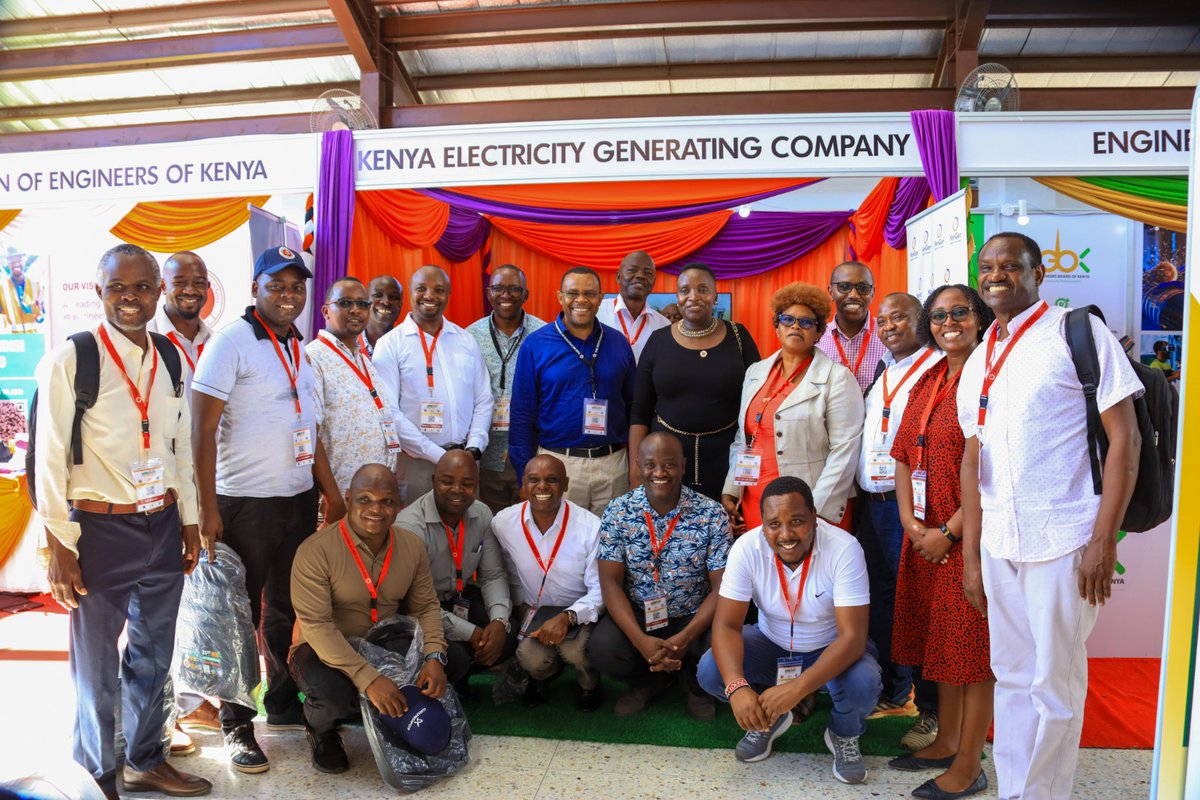 KenGenMDandCEO's tweet image. .@TheIEK 32nd International Convention is here under the bold theme: “Engineering the Future: The road map for Kenya”.

To my fellow engineers, let this be a week of realigning engineering practices and policy with Kenya’s development. 
#JenGaKenGen
#EngineeringtheFuture