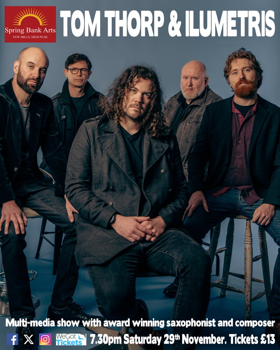 At times dark, at times humorous or poignant, this stunning collection of new jazz pieces blends timeless folk-like melody; the intricate textures of world or classical music; with virtuosic improvisations.
wegottickets.com/event/674678
#newmills #springbankarts #jazz #jazzevent