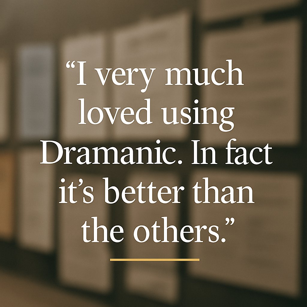 Good feedback gives us more confidence in our offering - which is why you NEED to have that free trial of Dramanic. It might change your approach to looking for acting work and help you land jobs. Give it a go! dramanic.com #castingcalls #auditionnotice #actorslife