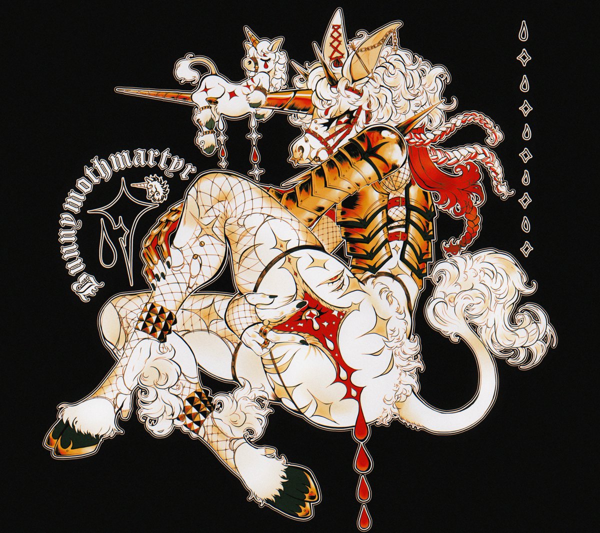 BUNNYMOTHMARTYR's tweet image. Survival of the fittest 🎠