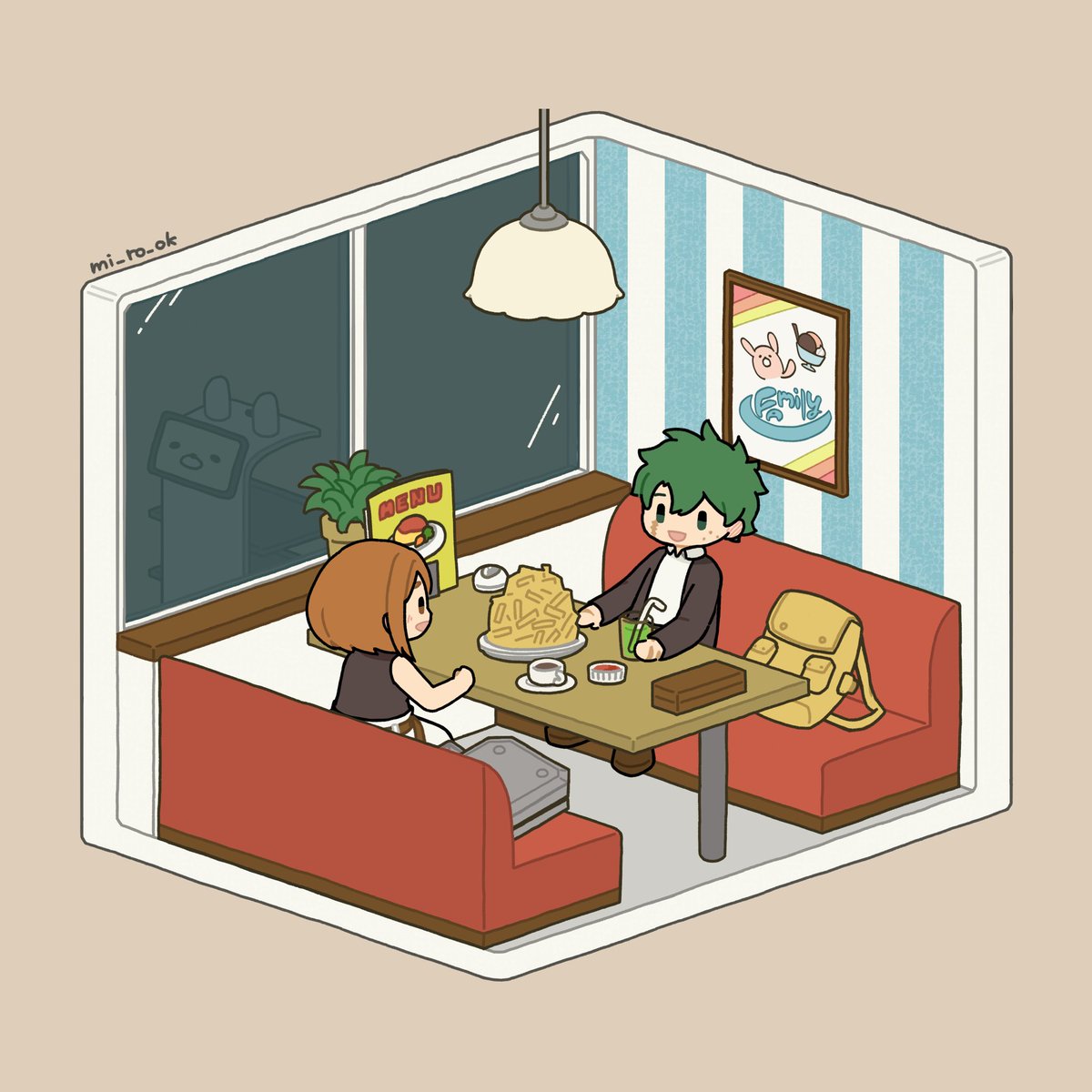 mi_ro_ok's tweet image. 過去絵描き直し
出茶