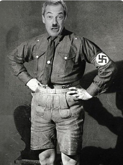 <a href="/LeeAndersonMP_/">Lee Anderson MP</a> If the cap fits, wear it Lee 

You've moved so far to the right since your mining/labour days, you're sitting in Nazi Nigel's lap these days 

#PoliticsLive #JeremyVine