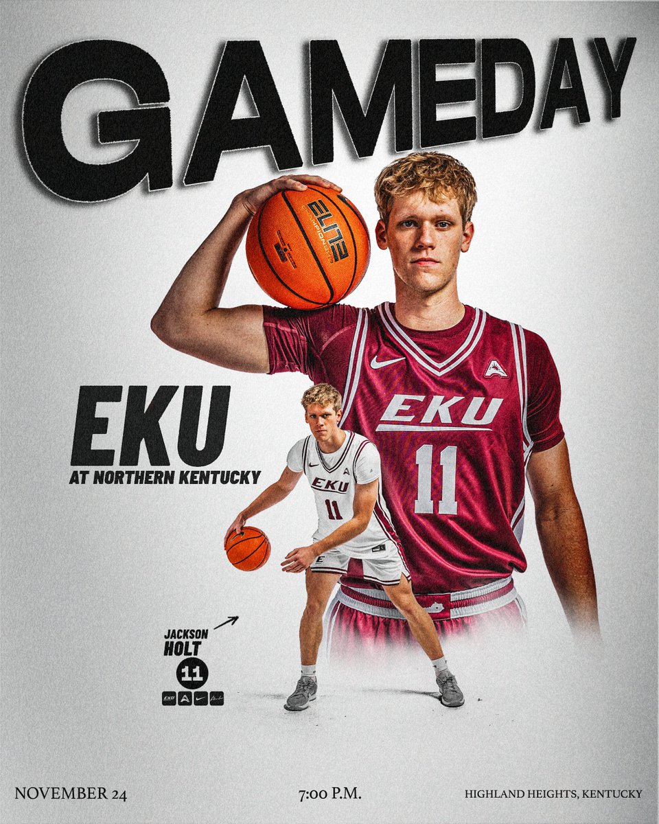 Heading up north for today's game.
🆚 <a href="/NKUNorseMBB/">NKU Men's Basketball 🏀</a>
📍 Highland Heights, KY
⏰ 7 pm ET
📺 ESPN+

#𝗠𝗼𝘀𝘁𝗘𝘅𝗰𝗶𝘁𝗶𝗻𝗴𝟰𝟬𝗠𝗶𝗻𝘂𝘁𝗲𝘀𝗜𝗻𝗦𝗽𝗼𝗿𝘁𝘀