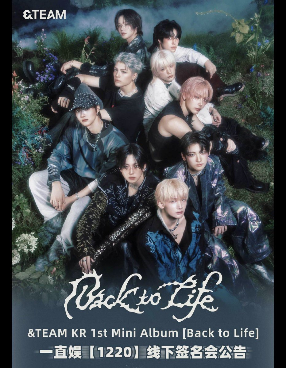 &TEAM andTEAM 共同購入 Back to Life 中国 中華 特典 トレカ 一直娯