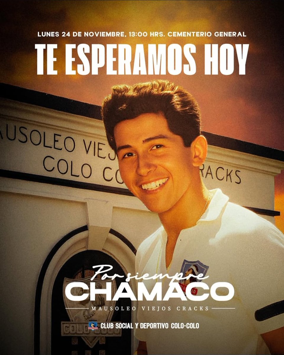 chamacojunior's tweet image. Hoy es un dia de : Emoción   Agradecimiento y de Nostalgia donde Nuestro Padre será trasladado al Cementerio General para estar junto a otros Ídolos de Colo-Colo. Será un dia difícil donde volverán los Recuerdos de su Partida , donde se vivirá todo de nuevo por mas  de 15 años 😇