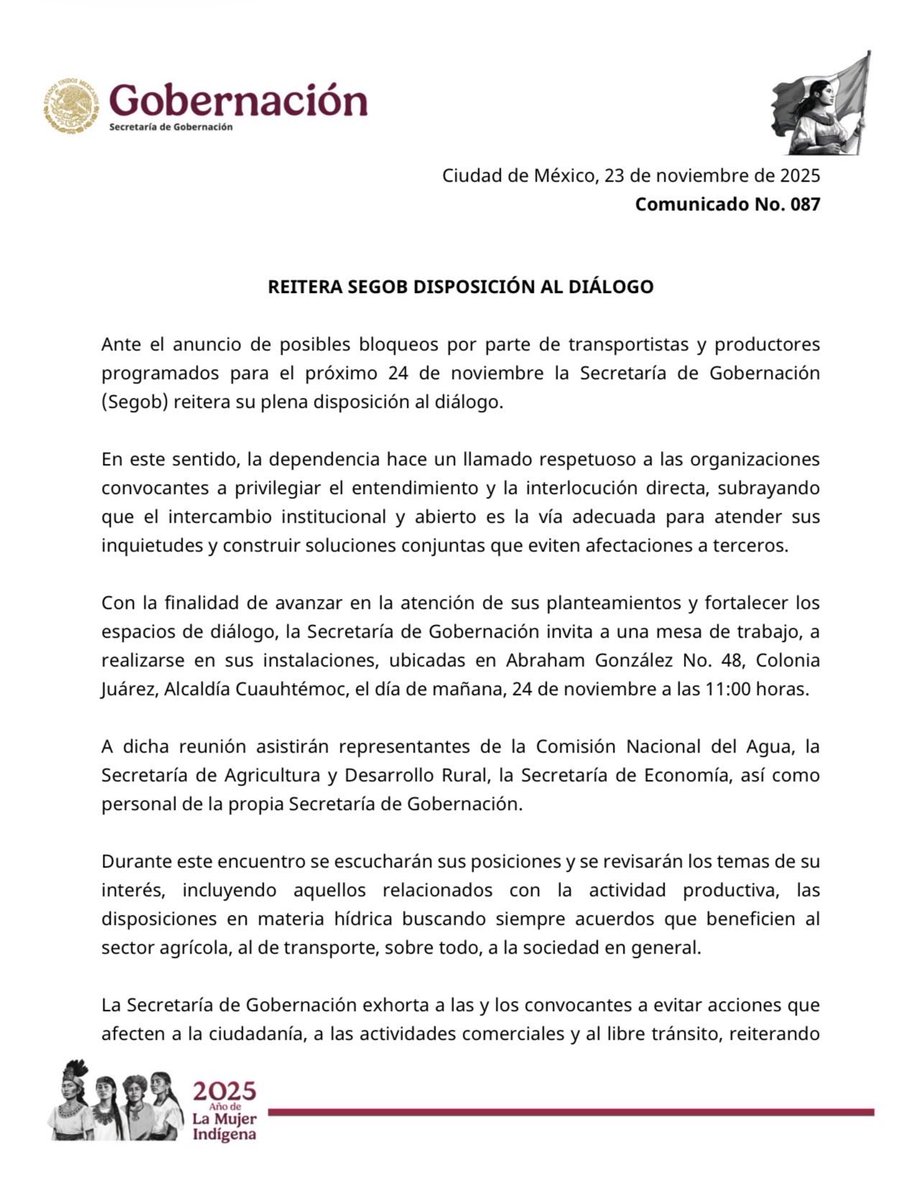 #MegaBloqueo

Lo que no se acaba de entender 
en Palacio Nacional es que ya no se trata de “un diálogo” con transportistas, campesinos, aduaneros, comerciantes… 
¡se trata de combatir al crimen organizado!

Están hasta la madre y hartos de 
la extorsión, de no poder trabajar en