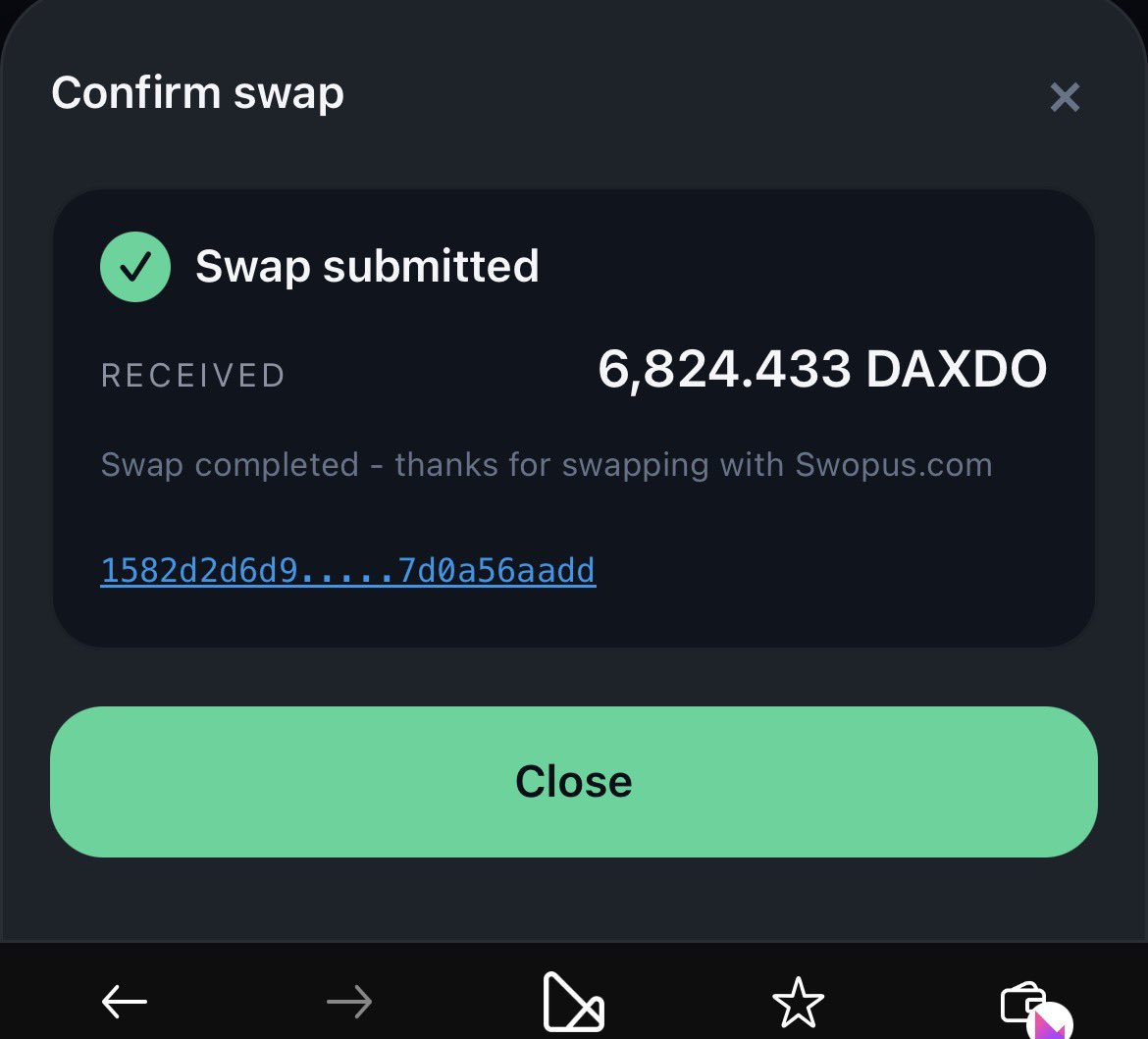 Swopus.com tweet media