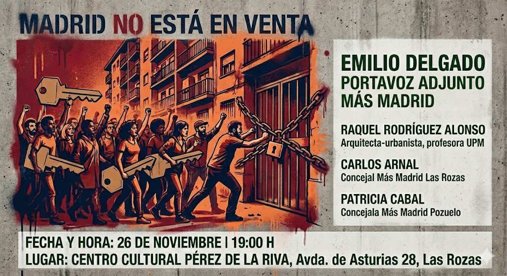 Nos vemos el miércoles. 
En Las Rozas. 😉