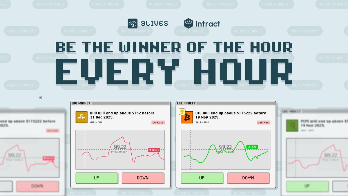 Superpositionso's tweet image. Be the winner of the hour, every hour.

Try out the new Simple Mode on @9livesso and earn Points through @IntractQuests! 9️⃣🐱

Head to the campaign below 👇
