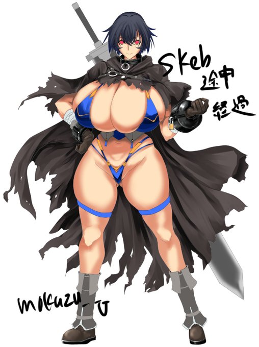 skebの途中経過。なんか誰かに見てもらいたかった🤤 