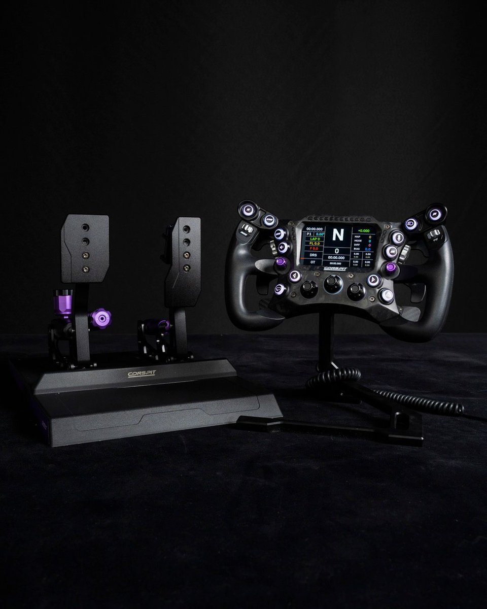 OfficialCONSPIT's tweet image. CONSPIT CPP LITE+ 290 GP
CPP LITE—Competitive Excellence
290 GP—The True Next-gen Sim-racing Wheel. Now support SimHub lighting presets! ✨

PRO DRIVERS&apos; CHOICE
 🛒conspit.com/distributors
 📱 linktr.ee/conspit_offici… 

#CONSPIT #ProDriversChoice