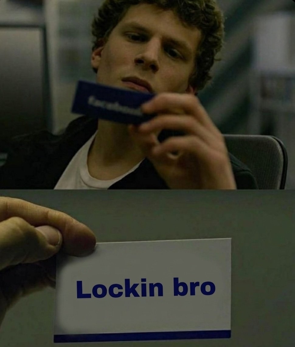 adityadotdev's tweet image. 🚨Reminder: Lockin, its not over until you giveup