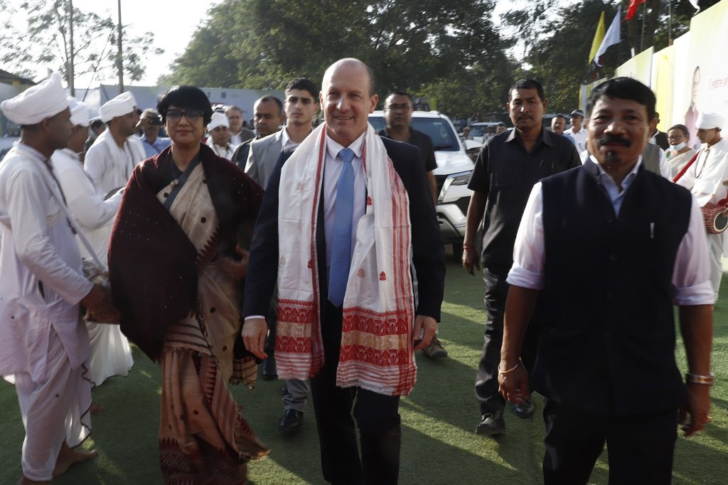 Israel in India tweet media