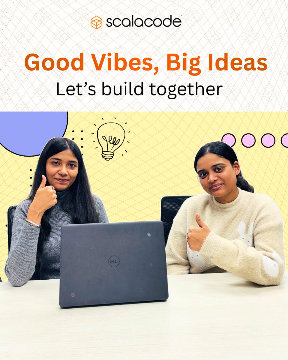 scala_code's tweet image. Mondays feel different when your workplace blends ideas, energy, and togetherness.

Here’s to a week of creating, connecting, and growing.

#MondayMotivation #WorkLife #TeamCulture #Scalacode