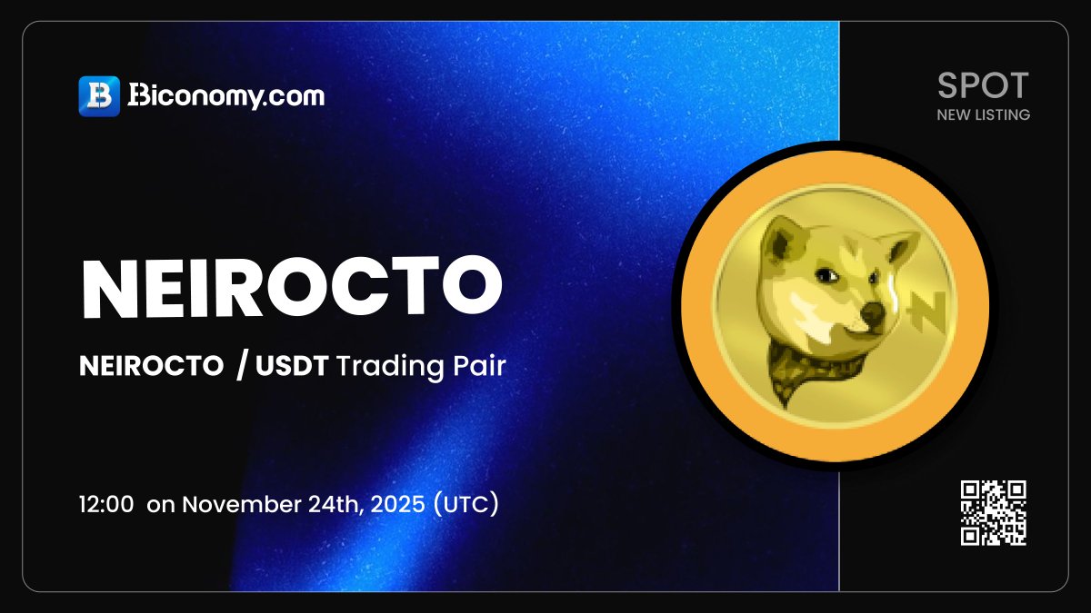 BiconomyCom's tweet image. 🚀NEW LISTING🔥 $NEIROCTO

We are excited to announce that @neiro has been listed on Biconomy.com! The #NEIROCTO / #USDT spot trading pair is now available!🔥
biconomy.com/exchange/NEIRO…

About NEIROCTO：
&quot;Neiro is the sister of Doge. After Kabosu&apos;s passing, Atsuko Sato,…