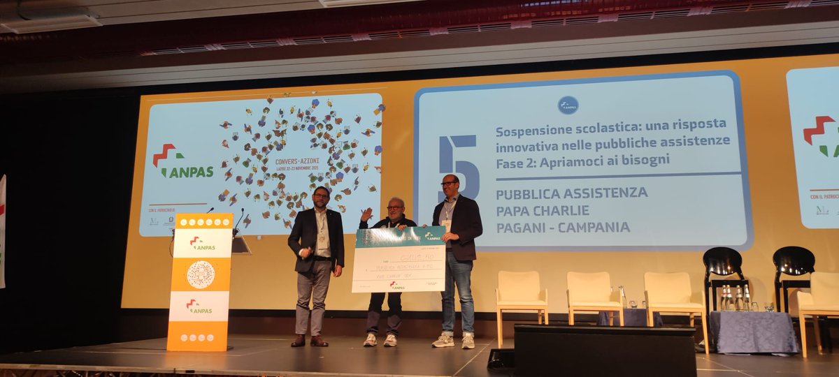 APC_PapaCharlie's tweet photo. Il 22 e 23 novembre a Lazise si è svolta la seconda edizione di #ConversAzioni – #Anpas
Tra i progetti selezionati anche quello della Papa Charlie Pagani
https://t.co/WCXahAoAEd
@Anpasnazionale https://t.co/XgHCNQkGC2