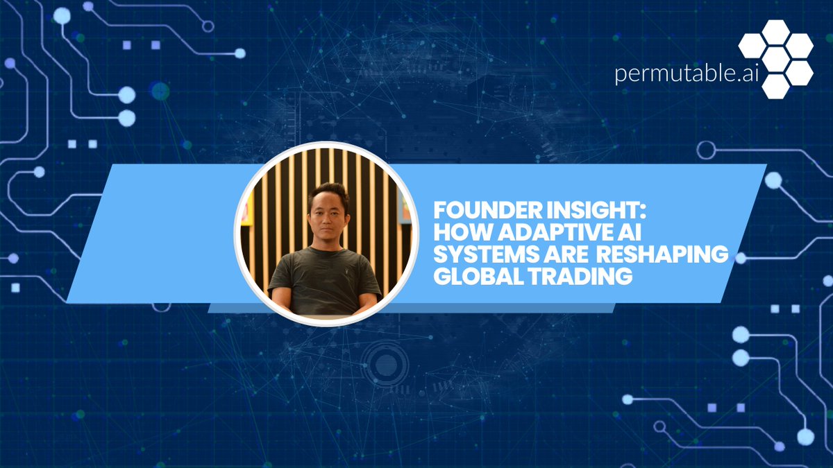 PermutableAI's tweet image. Adaptive #AI is quietly reshaping global #trading. From real-time narrative detection to multi-agent reasoning, AI analytics is becoming the new foundation of market intelligence.

Get the low-down in our latest Founder insight: 

🔗permutable.ai/ai-analytics-f…

#FinTech #AIinFinance