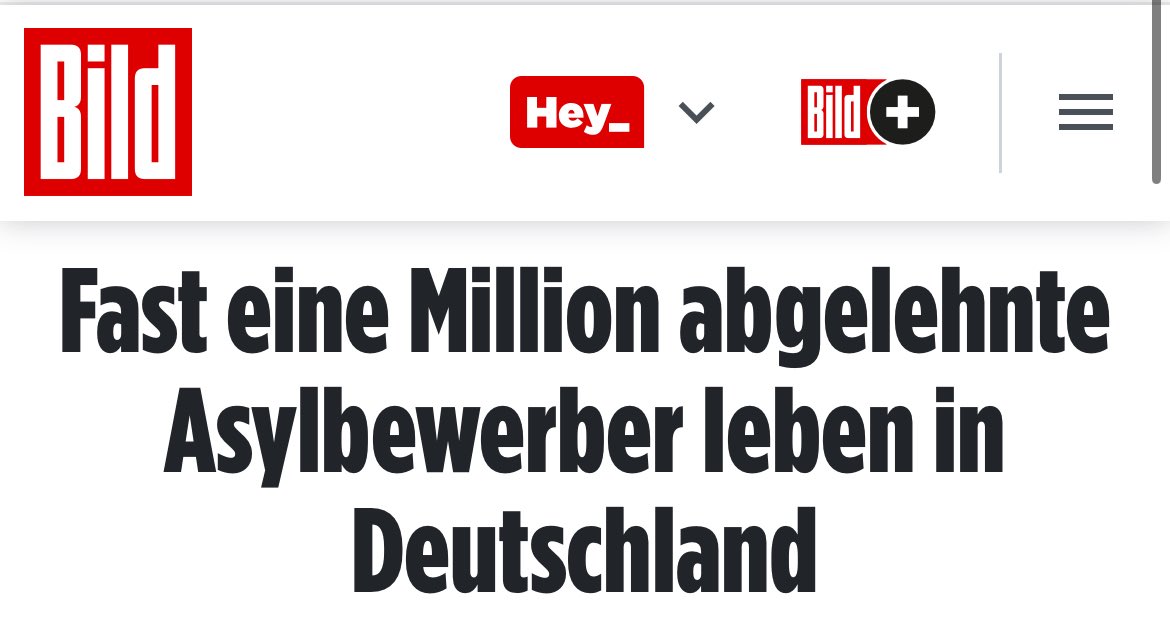 In Deutschland leben deutlich mehr abgelehnte Asylbewerber als Erwerbsmigranten aus Nicht-EU-Staaten. Das ist inakzeptabel. 
Das migrationspolitische Erbe von Angela Merkel stellt nach wie vor eine erhebliche innen- und sozialpolitische Belastung dar. Eine Veränderung wird erst