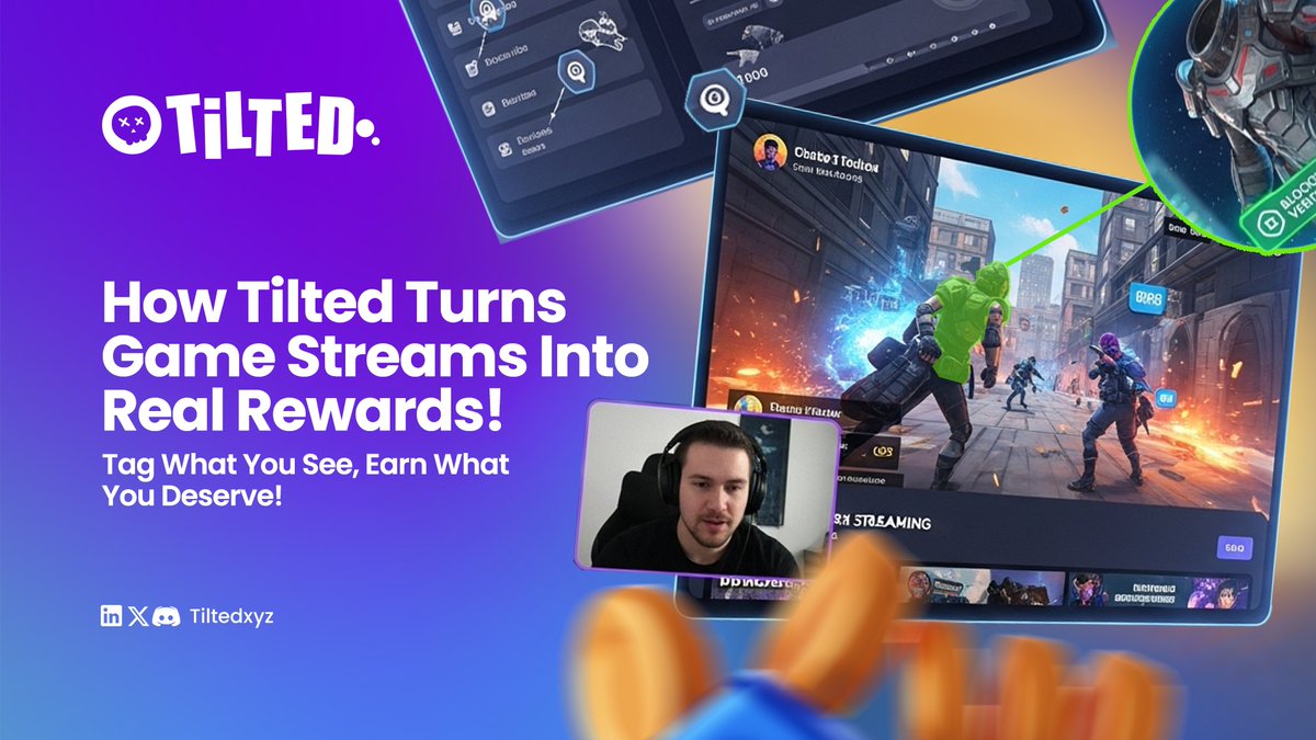 tiltedxyz's tweet image. ⚡️In case you missed it… Tilted just dropped a game-changing update on how fans can earn while watching their favorite streams.

Their Tag &amp;amp; Earn tool lets you click, tag, classify, and get rewarded — transforming livestreams into interactive, community-powered AI training.…
