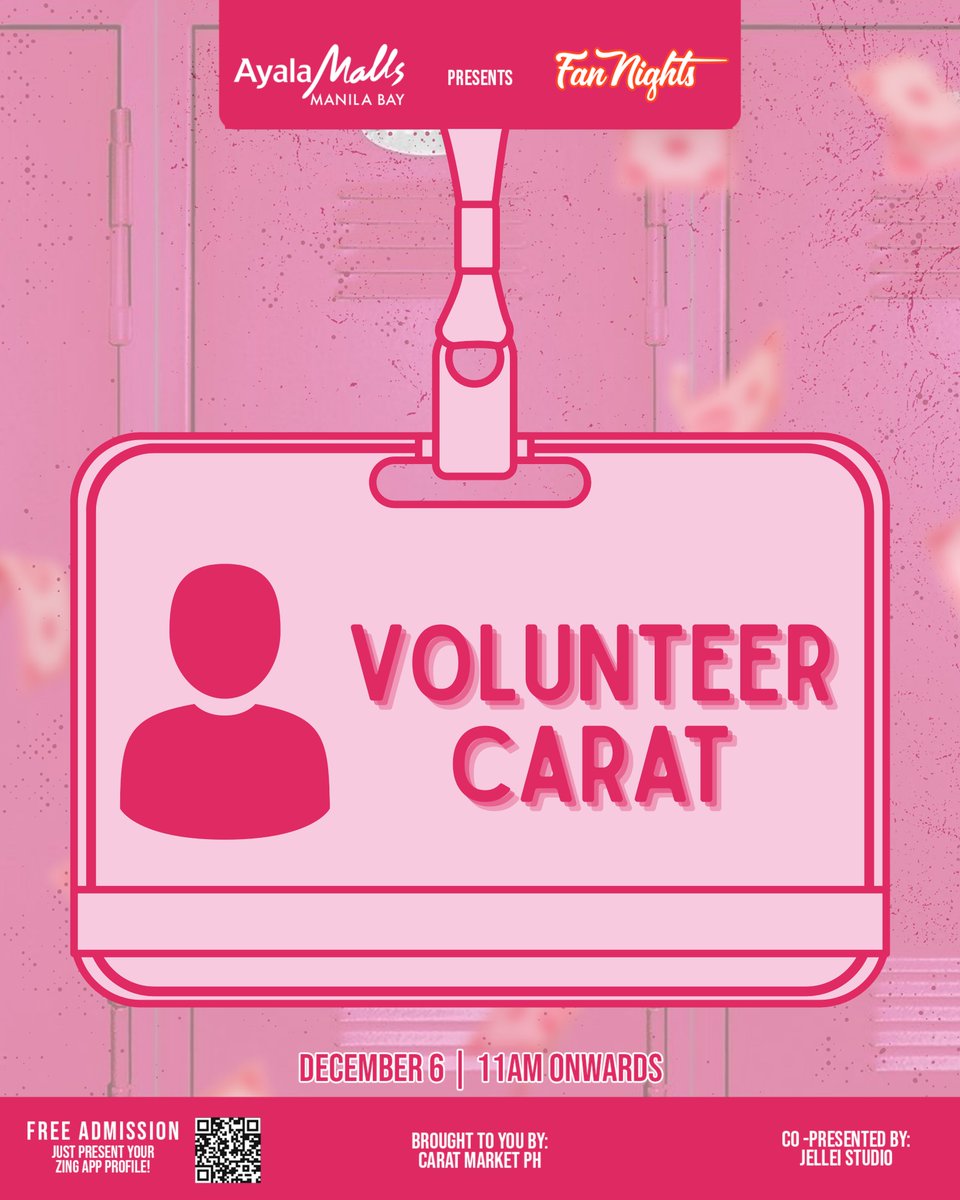Carat Market is in need of helping hands!

We are looking for dedicated volunteers who can support us in ensuring that the event runs smoothly and in order. If you’re willing to assist with registration, preparation, coordination, and other on-ground tasks, we would be grateful