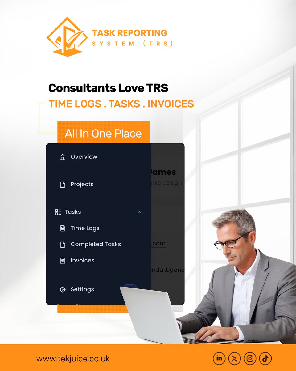 TaskR_System's tweet image. If you’re a Consultant, TRS helps you:
Track your time⏱️
Add detailed notes💬
Generate invoices💰

Focus on your work, let TRS handle the reporting.

#ConsultantTools #FreelanceProductivity #TimeTrackingApp #TRS