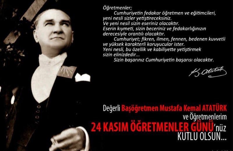 SDKoleksiyon's tweet image. “Öğretmenler yeni nesil sizlerin eseri olacaktır.”