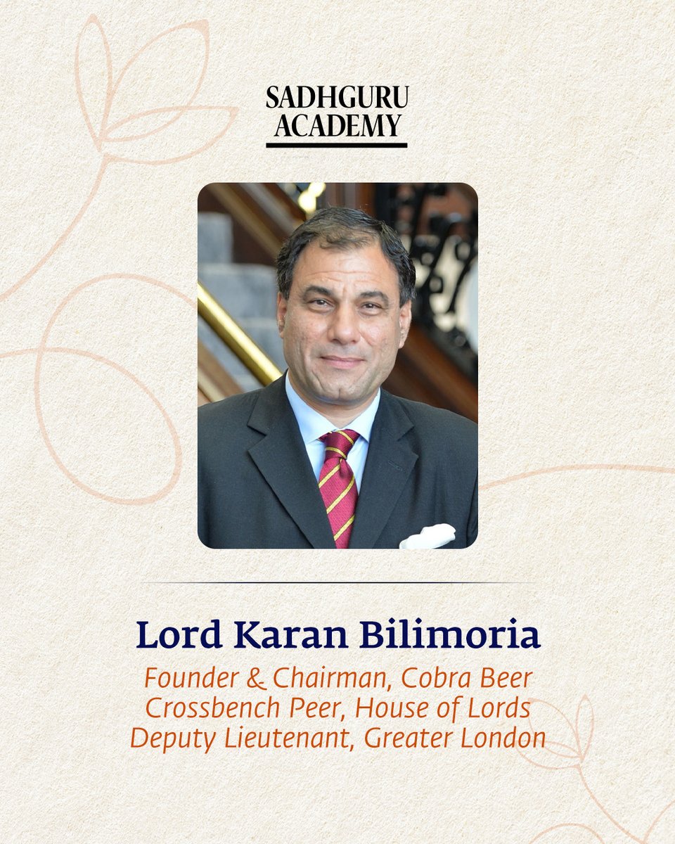 ishafoundation's tweet image. INSIGHT – The DNA of Success is a four-day business leadership intensive to explore the science of scaling up one&apos;s business and one&apos;s self.
The program offers a rare chance to see through the eyes of successful leaders and experientially imbibe the DNA of Success.

Register Now:…