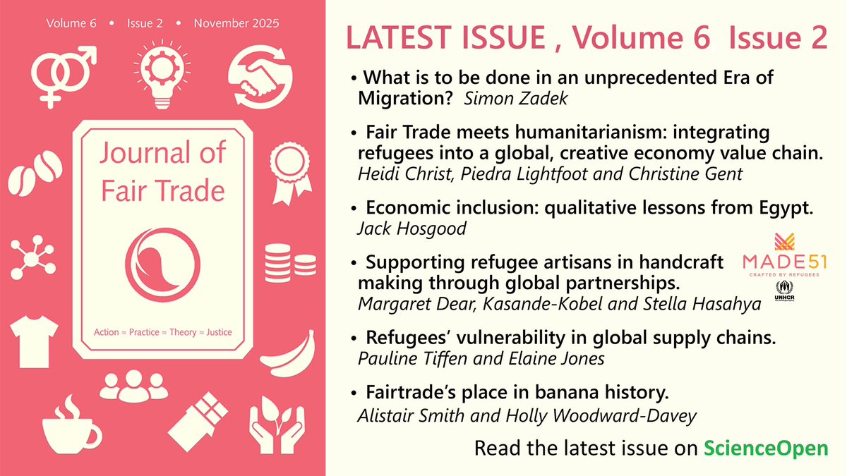 The Journal of Fair Trade Society tweet media