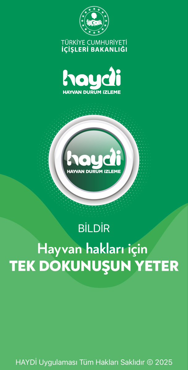 devrimkocak's tweet image. Hoşçakal HAYDİ!

Hoşgeldin 1️⃣1️⃣2️⃣ ve yeni uygulama! 

Sokaklarda başıboş hayvan kalmayacağı için Emniyet Asayiş Birimlerinin sahipli hayvanlara ilişkin saçma sapan ihbarlarla oyalanmaması gerekiyordu!

Sayın Bakanım @AliYerlikaya @munirkaraloglu @mehmetaktas023 @TC_icisleri…